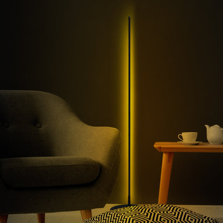 Black Metal Floor Lamp Sylvan
