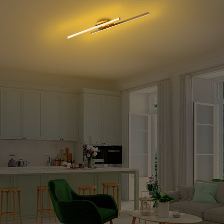 Ceiling lamp Gold Metal Hawk