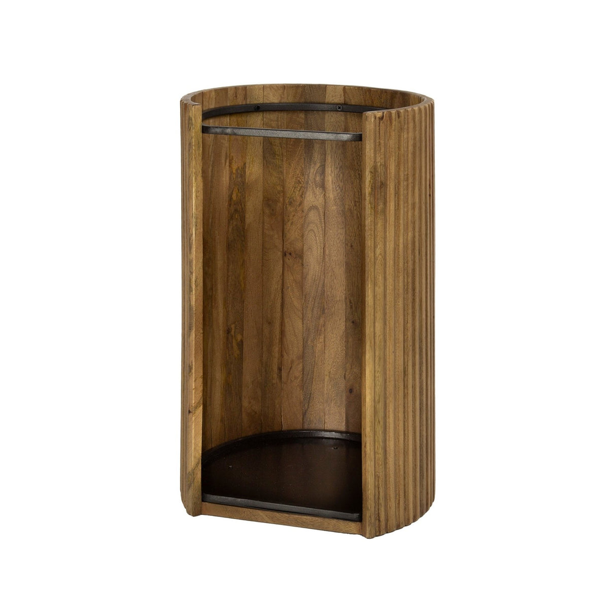 Umbrella Stand Liva - Mango wood Sand Color 50 cm