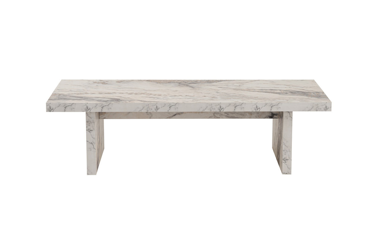 Marble Look Melamine Coffee Table Rebellion