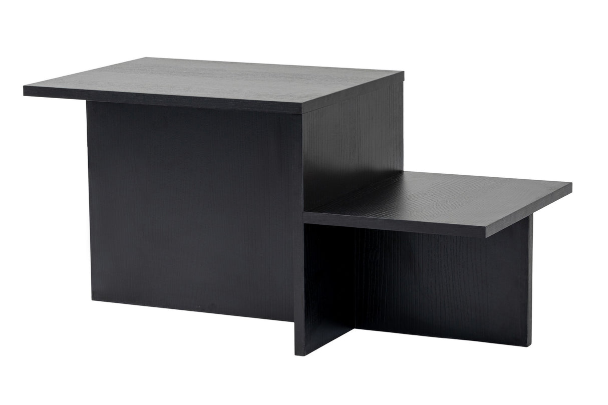 Black Melamine Eterna Coffee Table