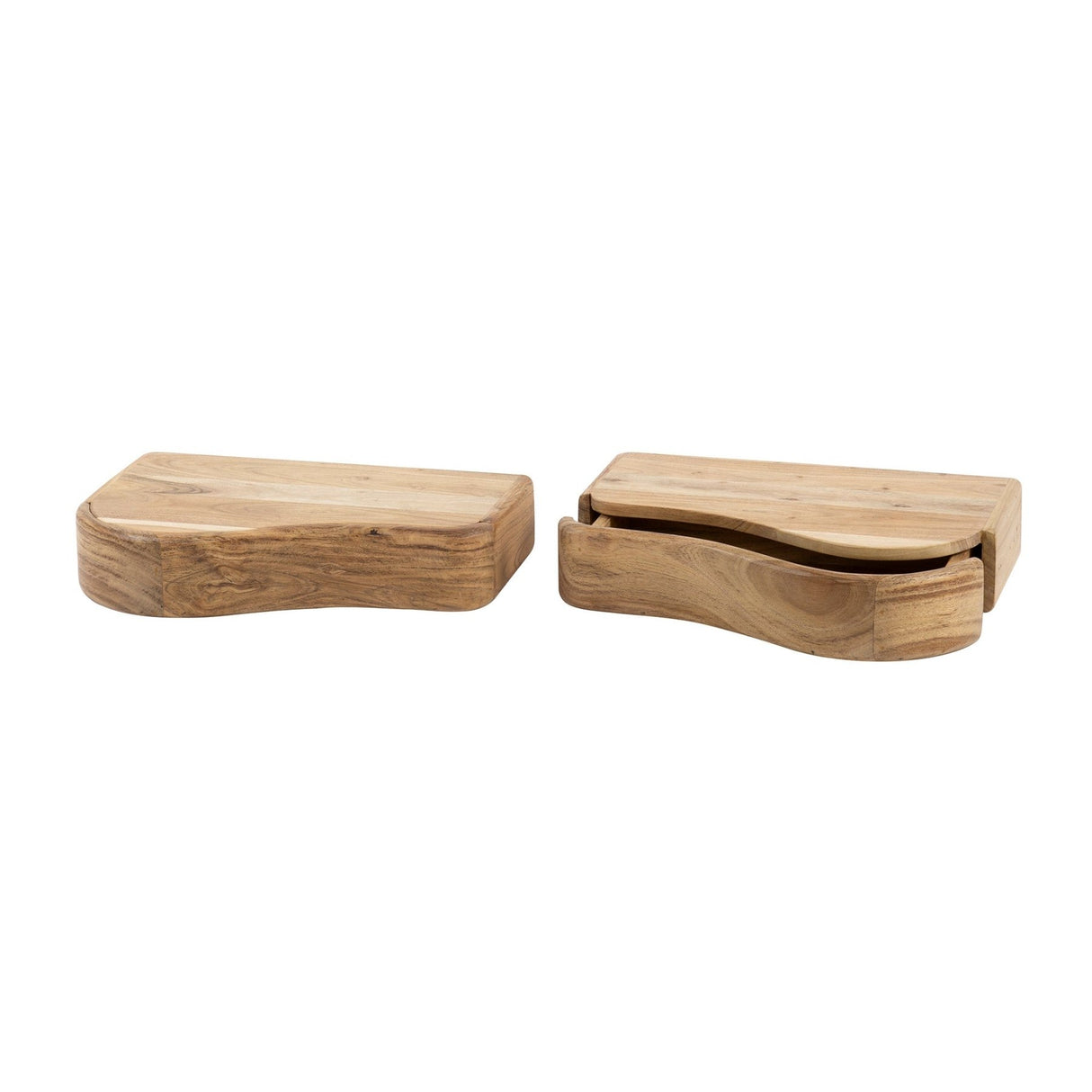 Acacia wall-nightstands Nova L/R (set of 2)