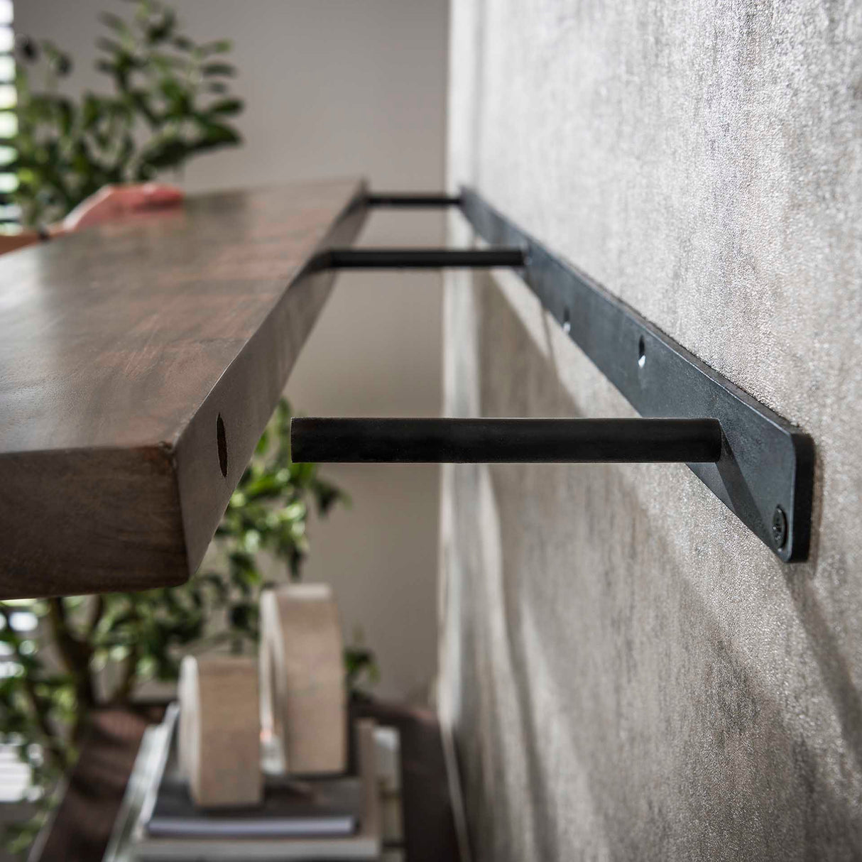 Wall Shelf Loft Acacia 120 cm - Drift Brown