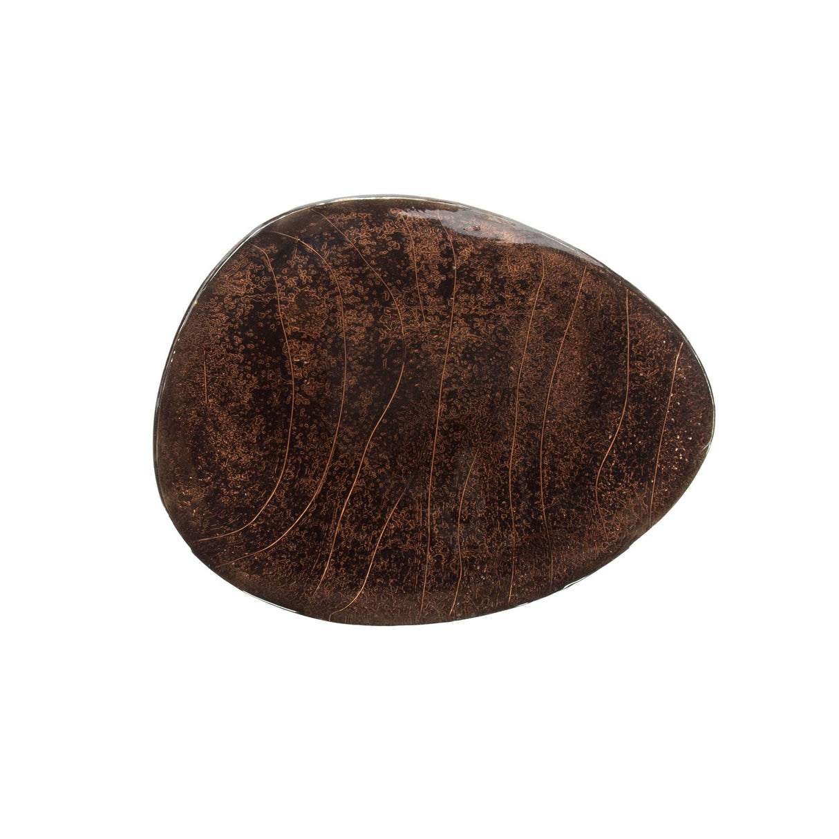 Coffee table Vesta L antique copper 70x59 cm