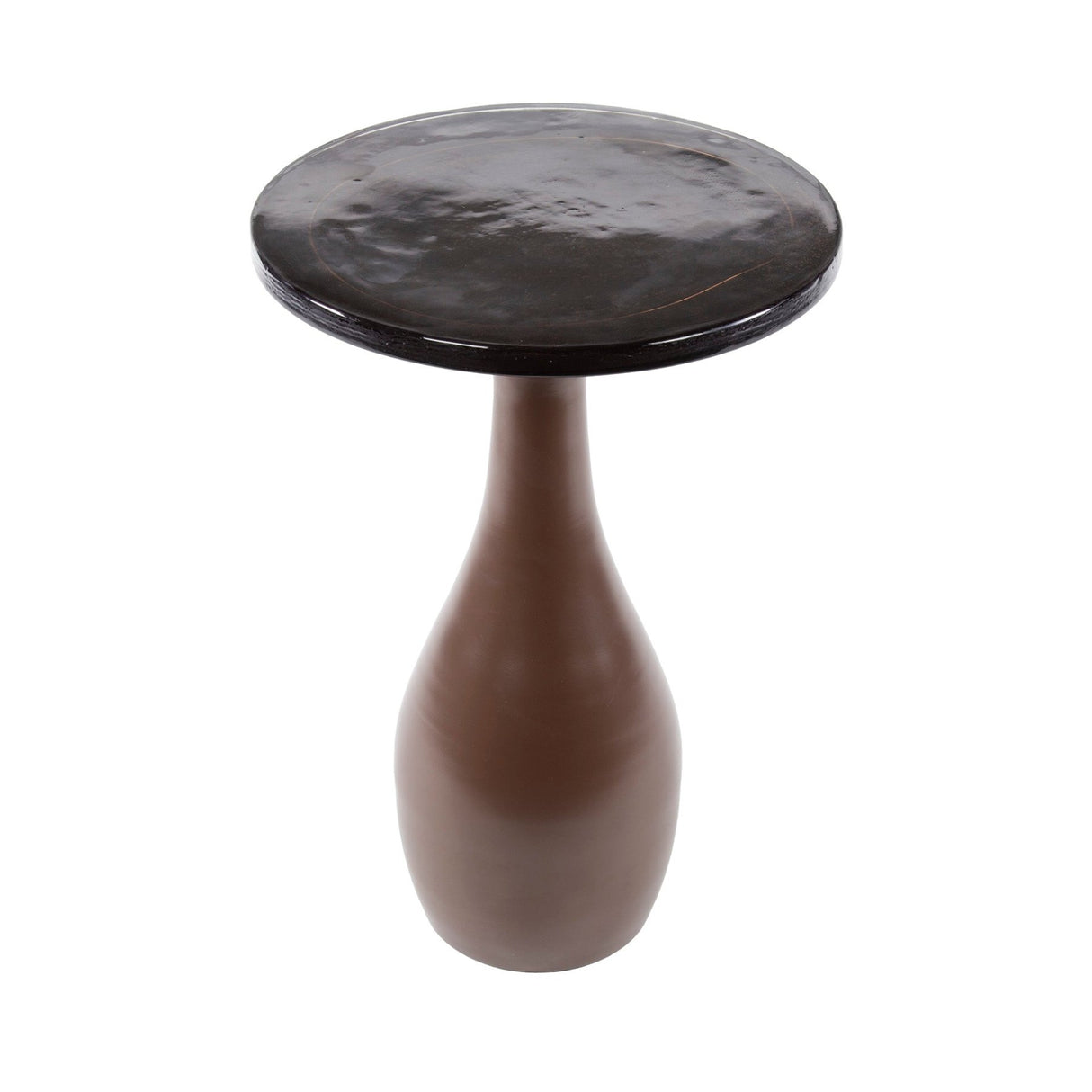 Side Table Nova Antique Copper Drop 60 cm