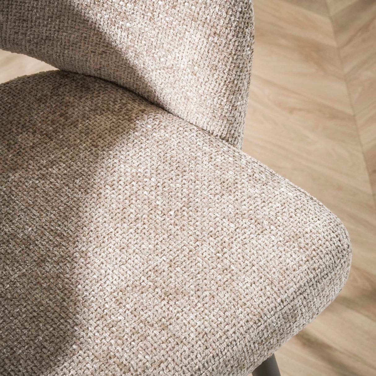 Modern Sand Alba Tissee Cargo Fabric Bar Stool