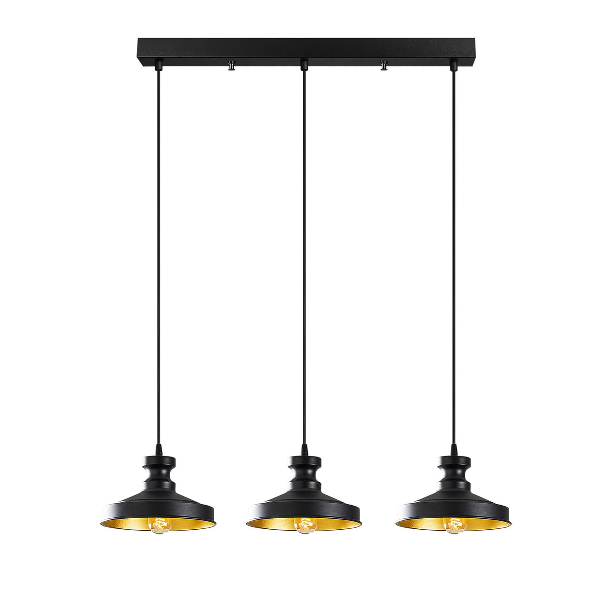 Black Metal Pendant Lamp Allure