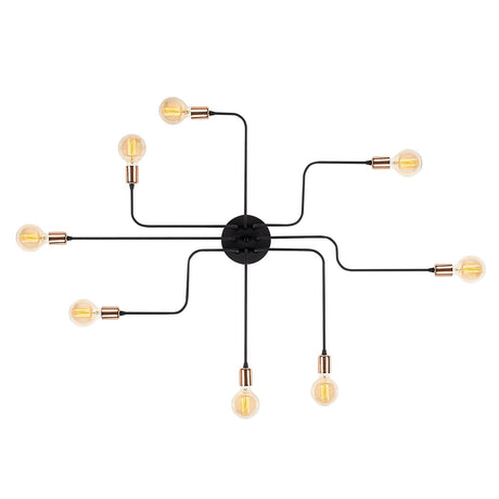 Black Metal Wall Lamp Striker