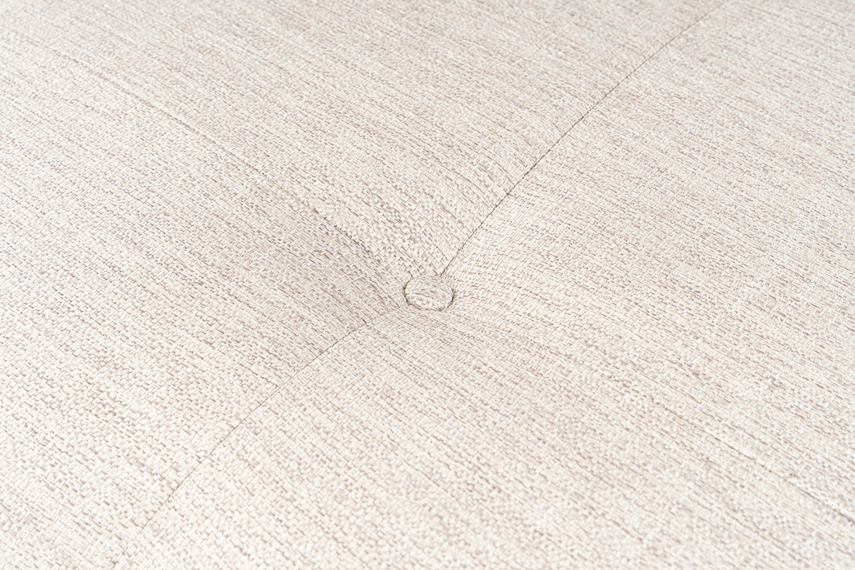 Modular Bank 3-seater with Hocker Doblo Light Beige