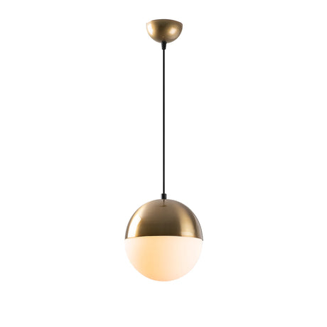 Pendant lamp 1-light White Glass Regal