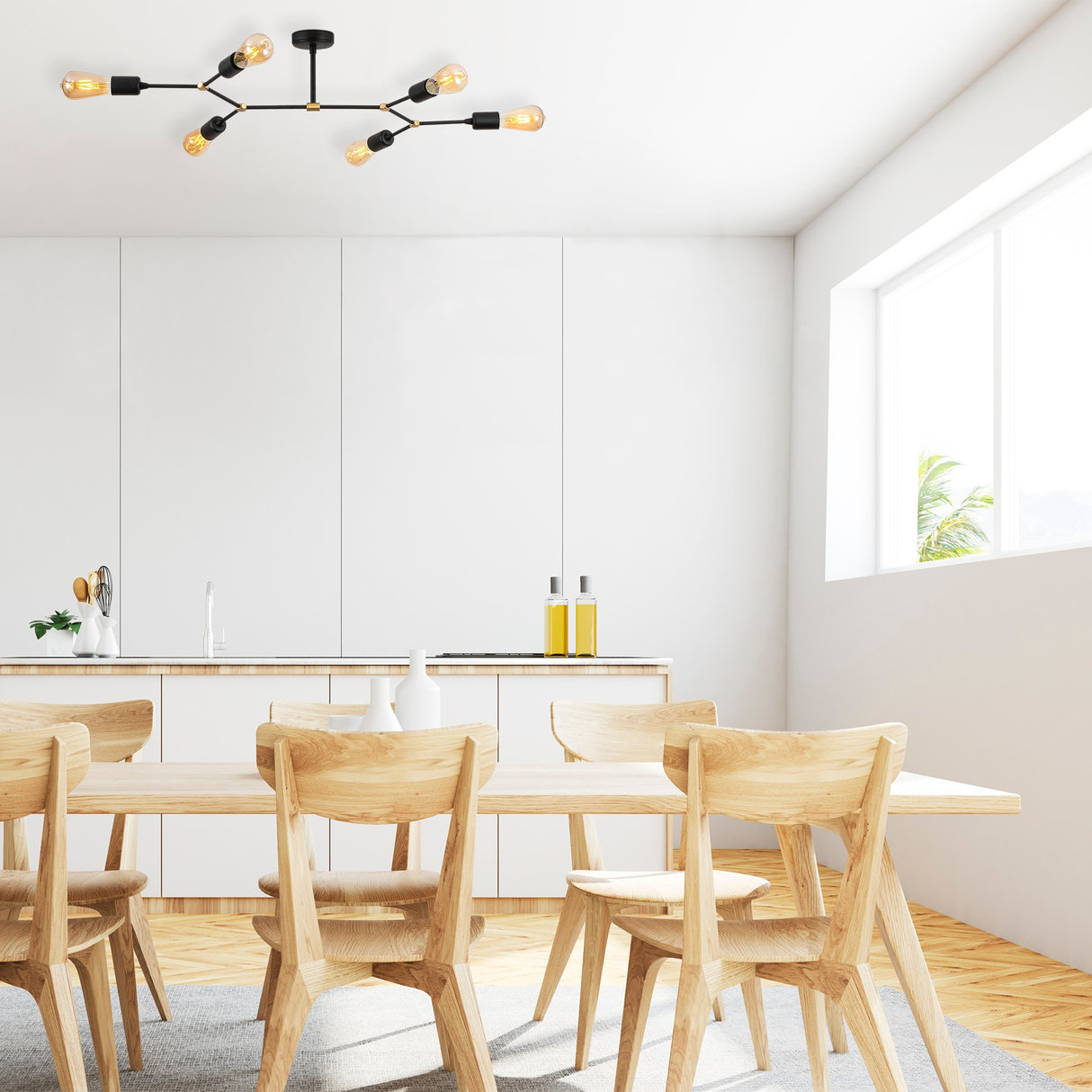 Black Metal Pendant Lamp Sentinel