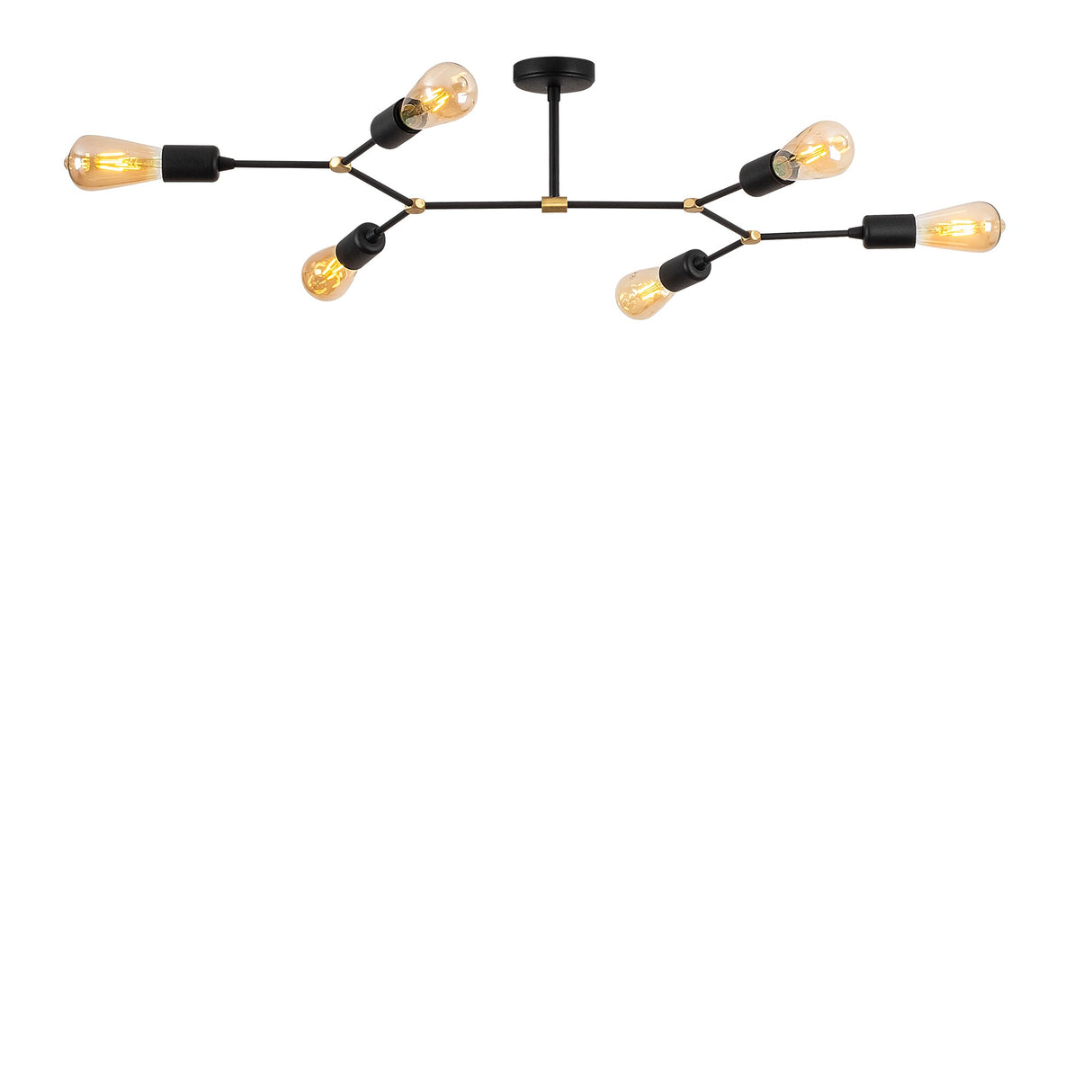 Black Metal Pendant Lamp Sentinel