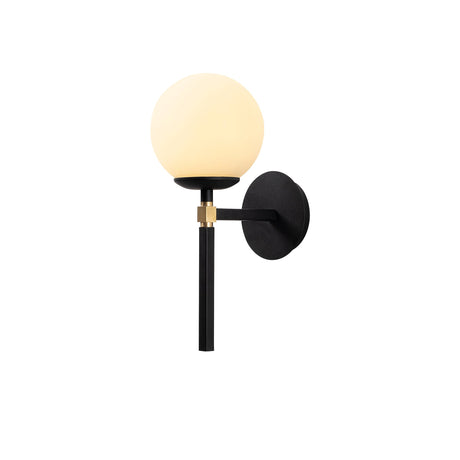 Black Glass Wall Lamp Sereno