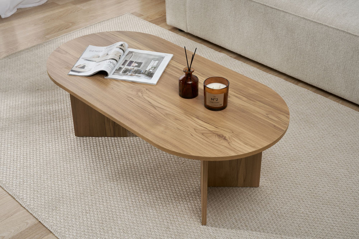 Salontafel Sable Oak Melamine 119x60x40 cm