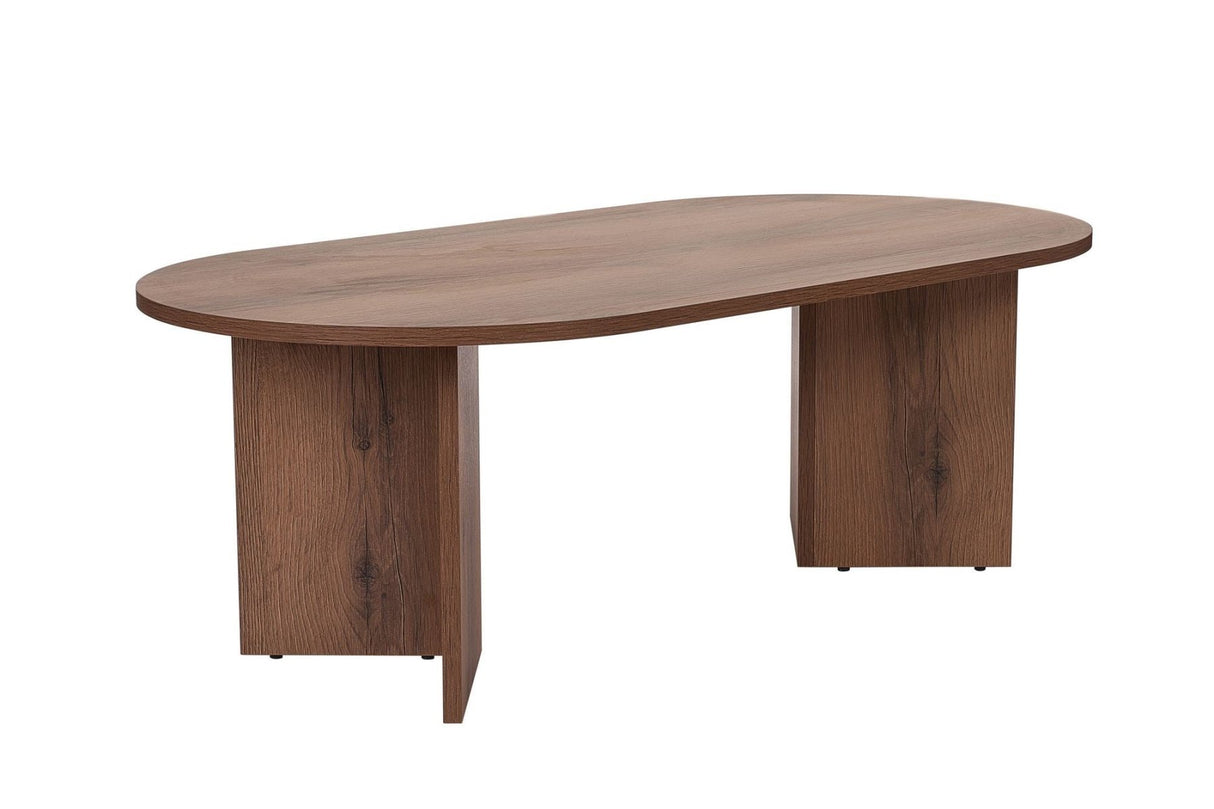 Sable Coffee Table Walnut 119x60 cm Walnut Melamine