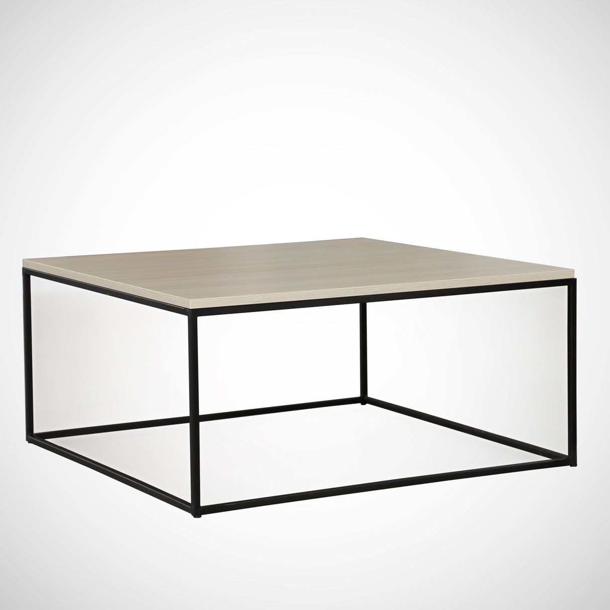 Square Coffee Table 75x75 cm Pola - Oak Melamine