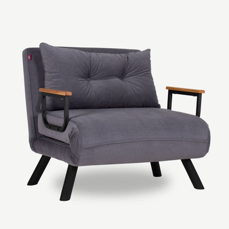 Sofa bed Sando Fabric Gray