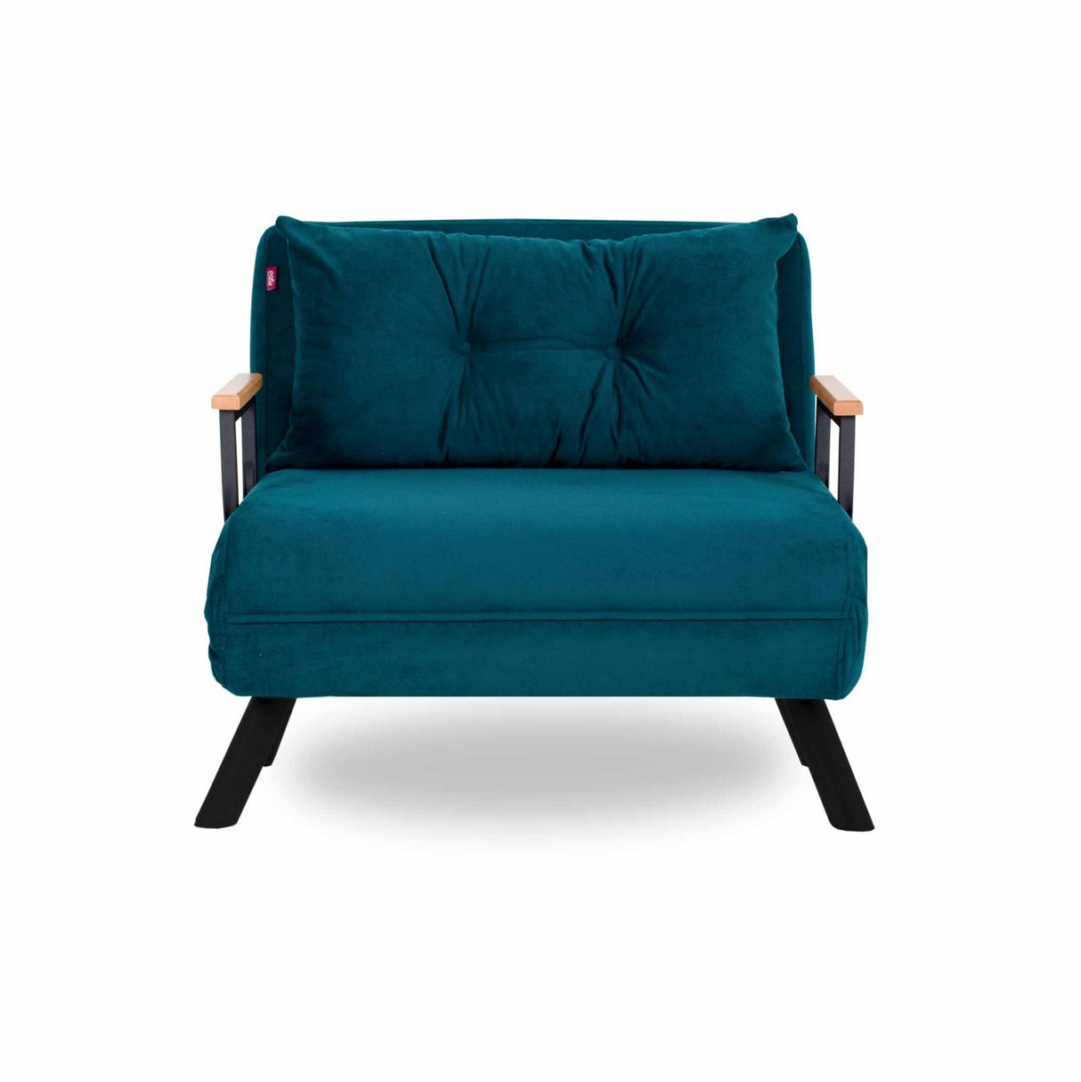 Sleeping armchair Sando Petrol Green