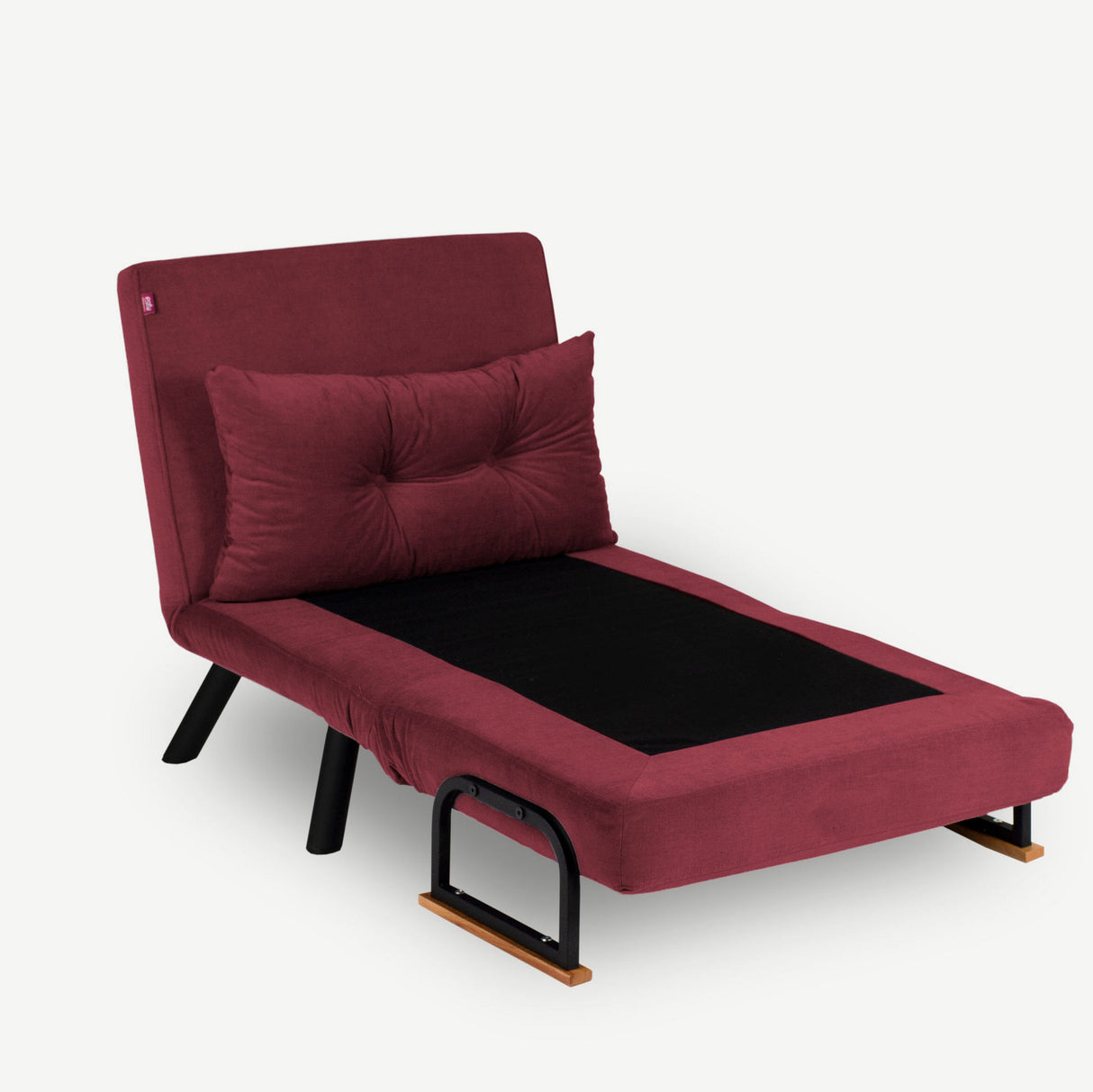 Chair Bed Sando Maroon