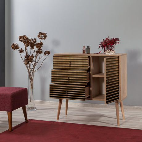 Load cabinet Verybox Sonoma Oak Melamine 90x90x40 cm