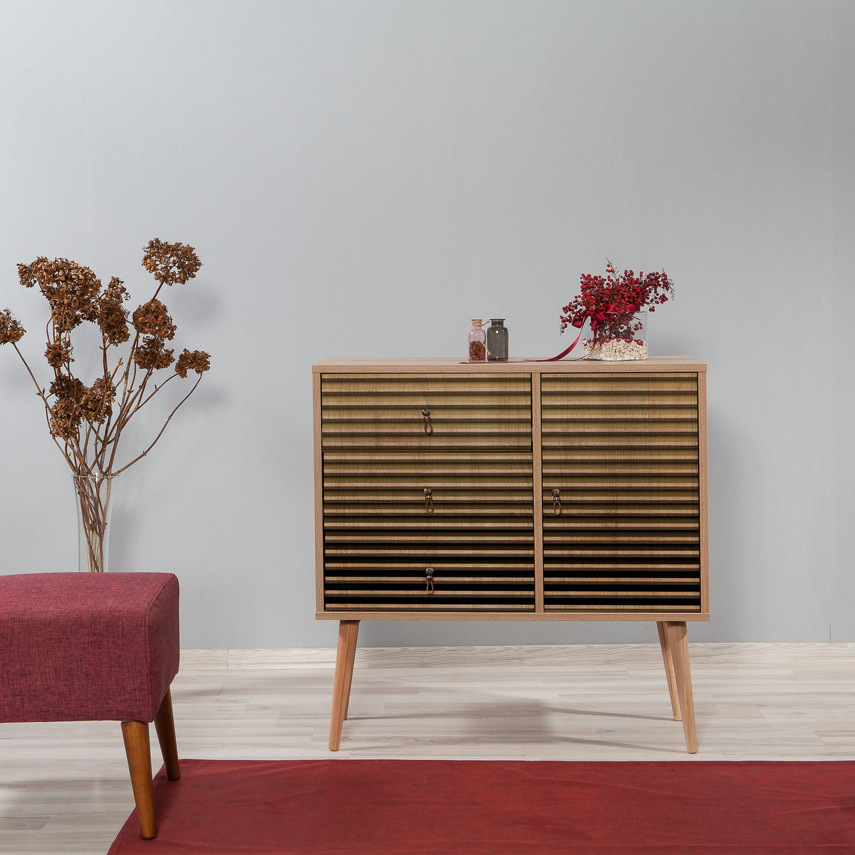 Load cabinet Verybox Sonoma Oak Melamine 90x90x40 cm