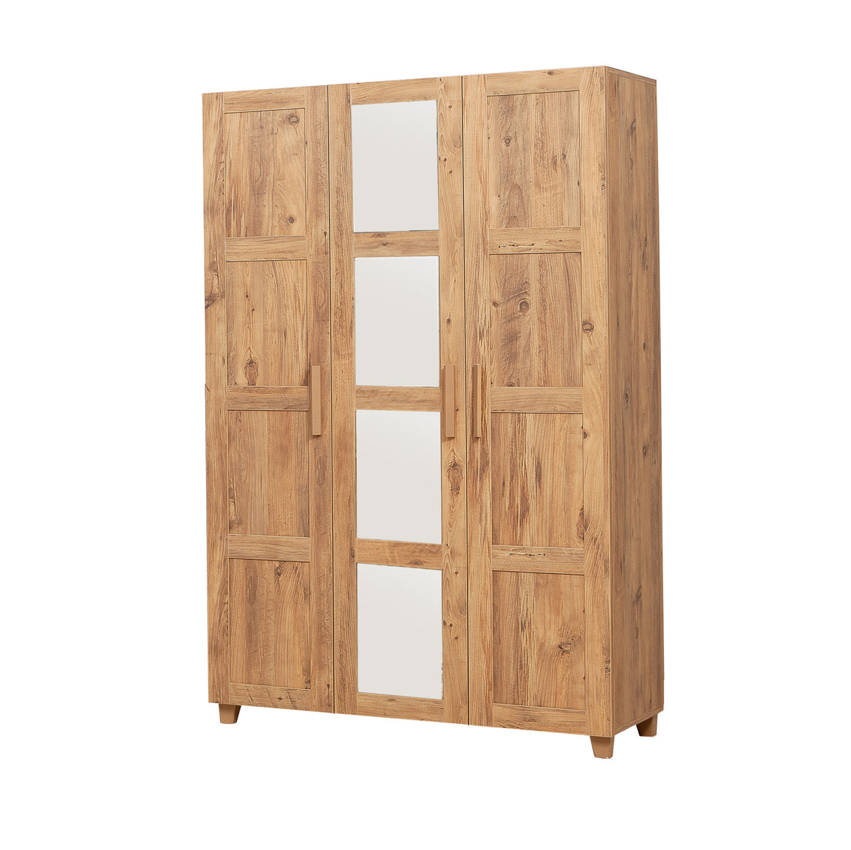 Wardrobe Hedera Atlantic Pine Melamine 120x189x48 cm
