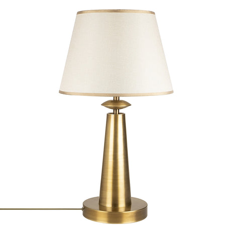 Copper-colored Table Lamp Fabric Arboria