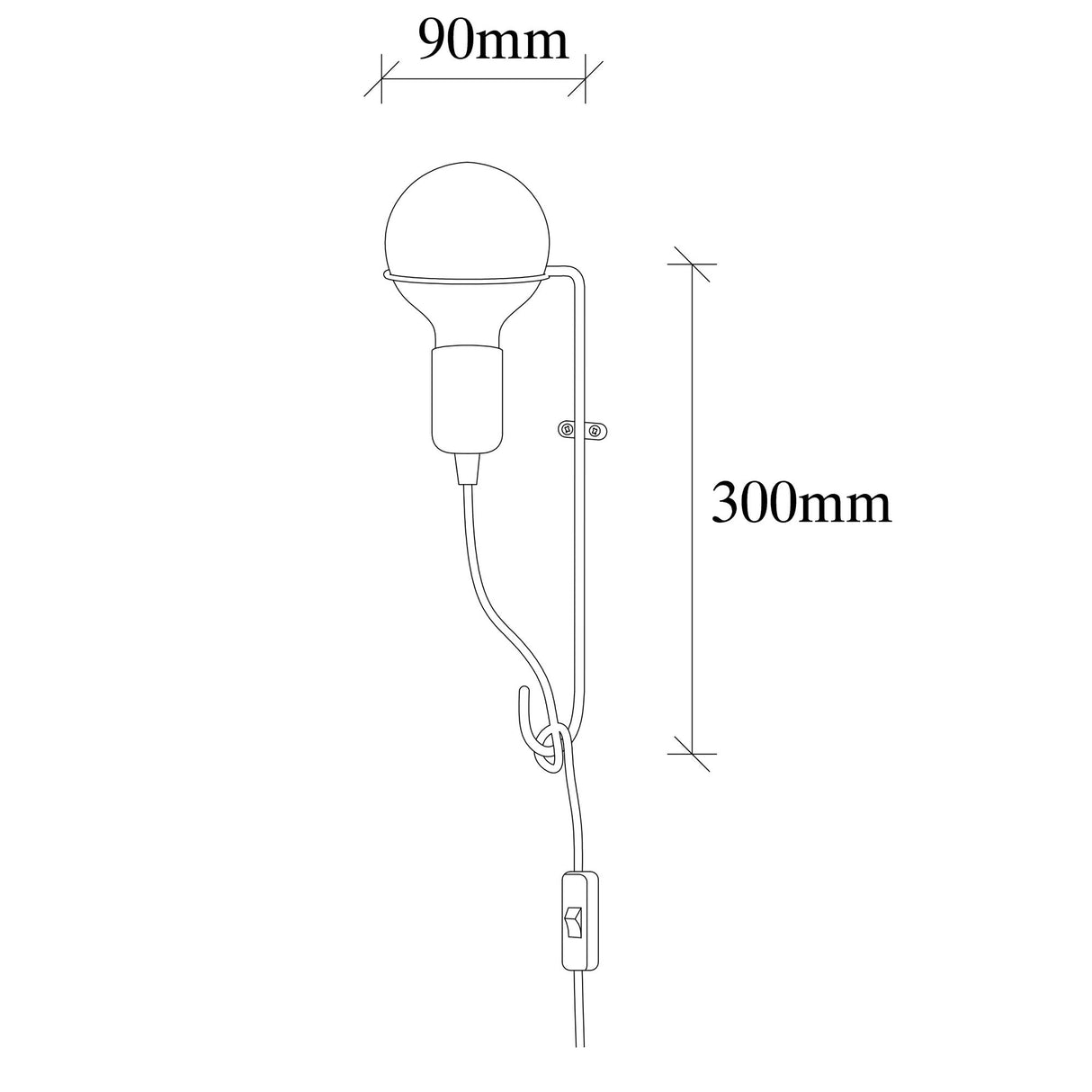 Wall lamp Gold Metal Ashburn