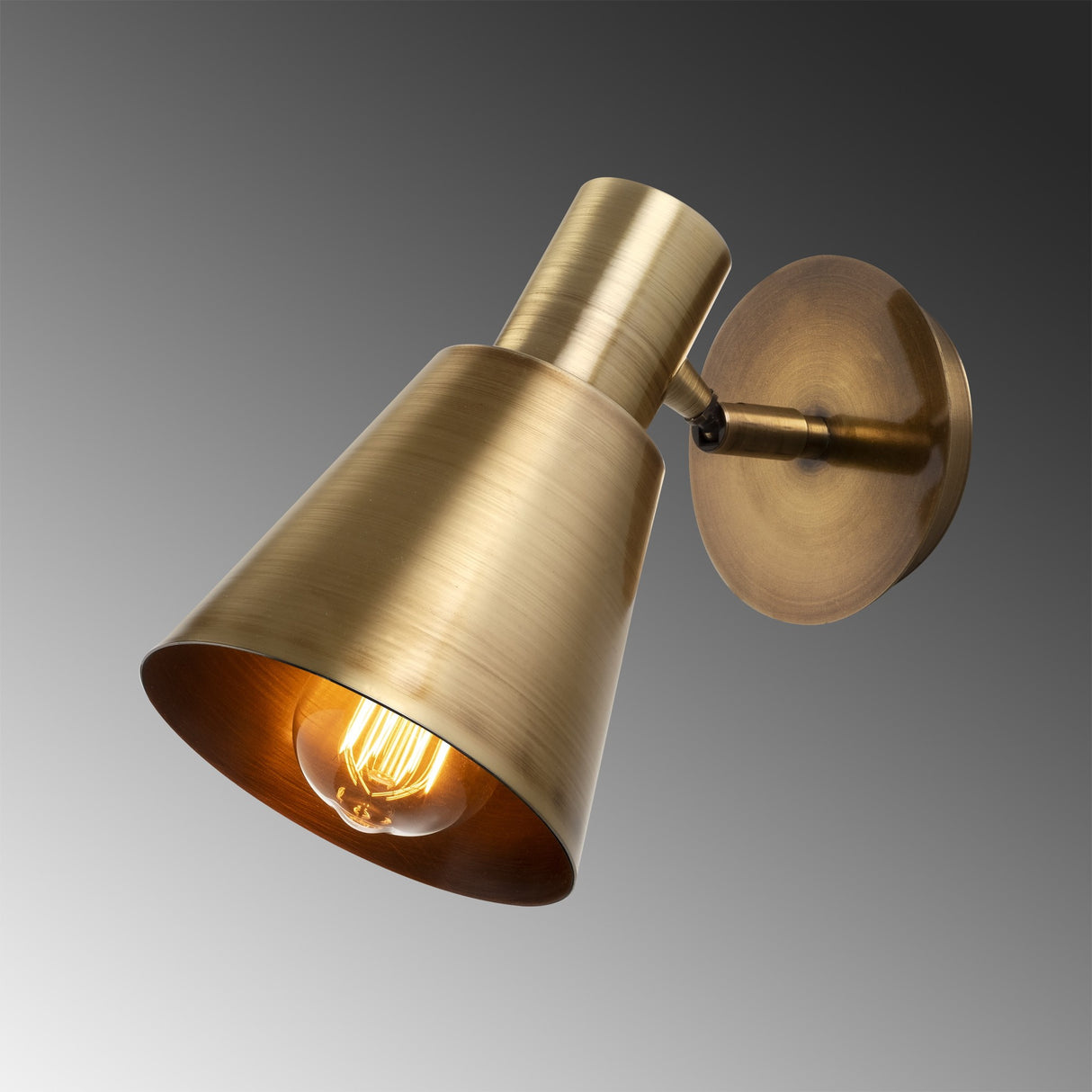 Wall lamp Copper-colored Metal Velora