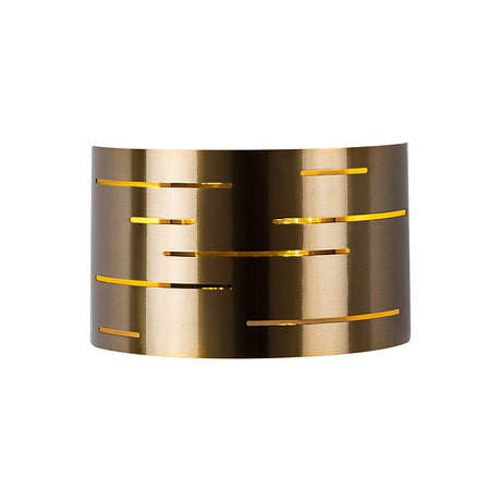 Wall lamp 1-light Bronze-colored Metal Mesa