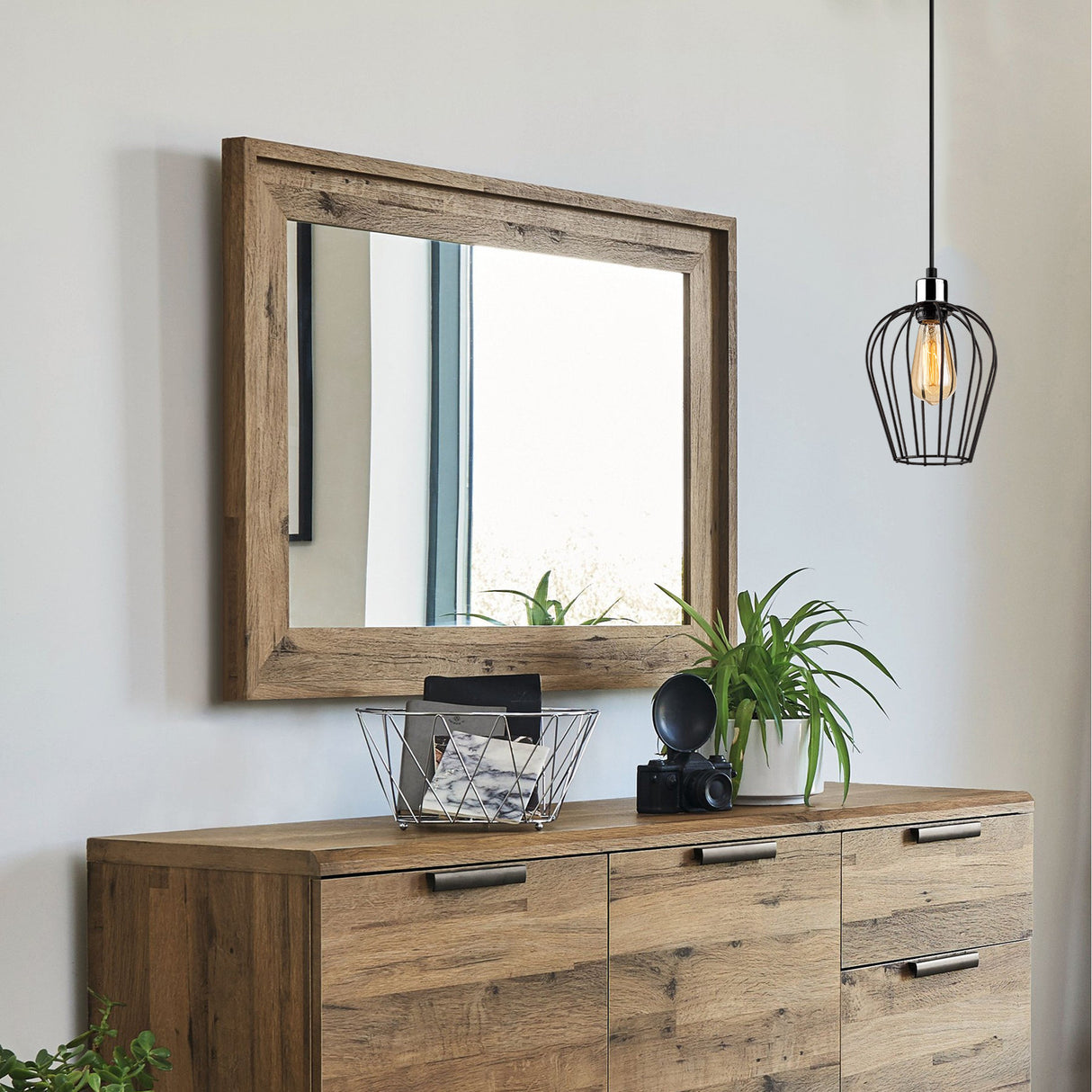 Pendant lamp 1-light 20 cm Black Metal Predator