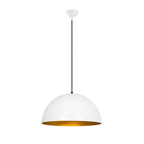 Pendant Light White Metal Echelon