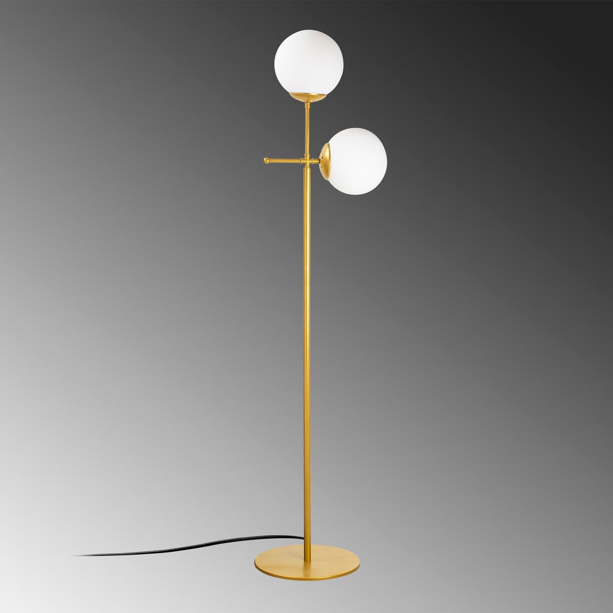 Floor lamp Gold Glass Perla