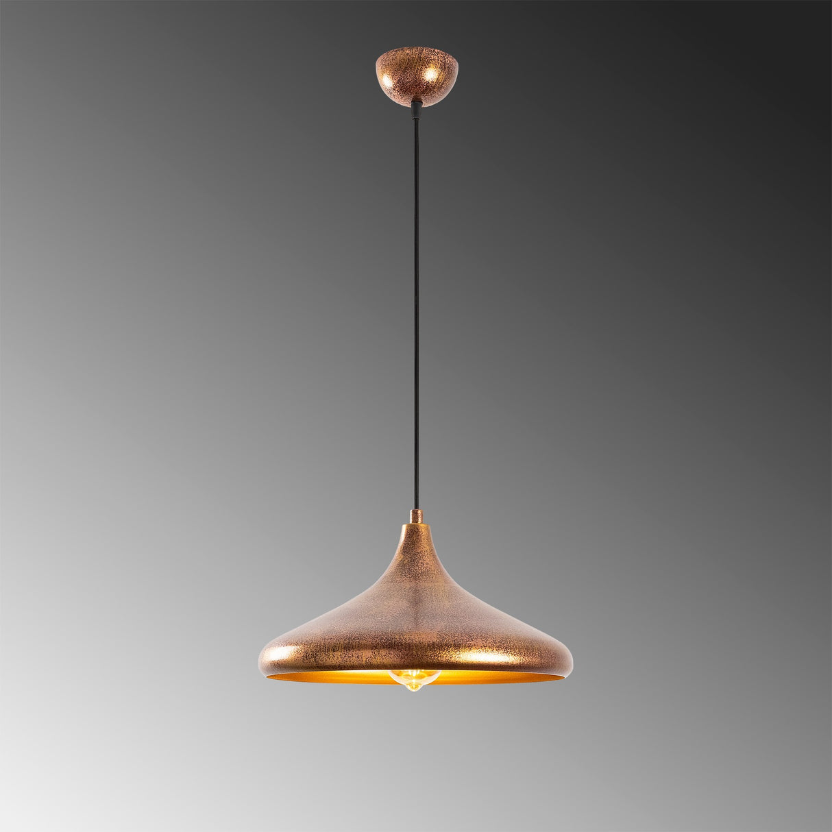 Arcadia 1-light Metal Pendant Lamp