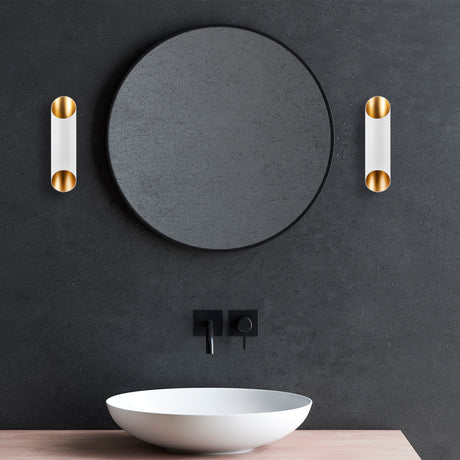 Wall lamp White Metal Juniper