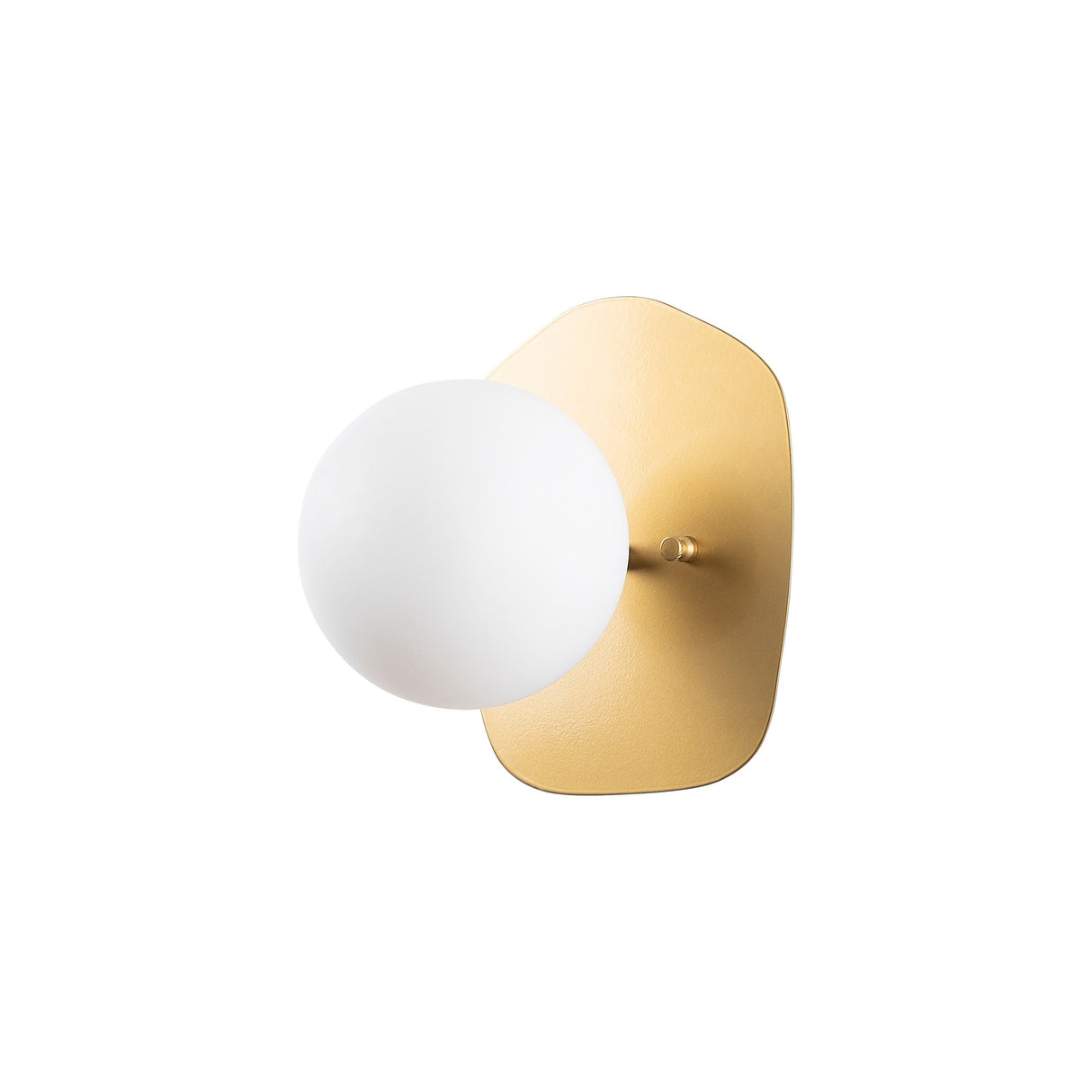 Wall lamp 1-light Gold Glass Axel