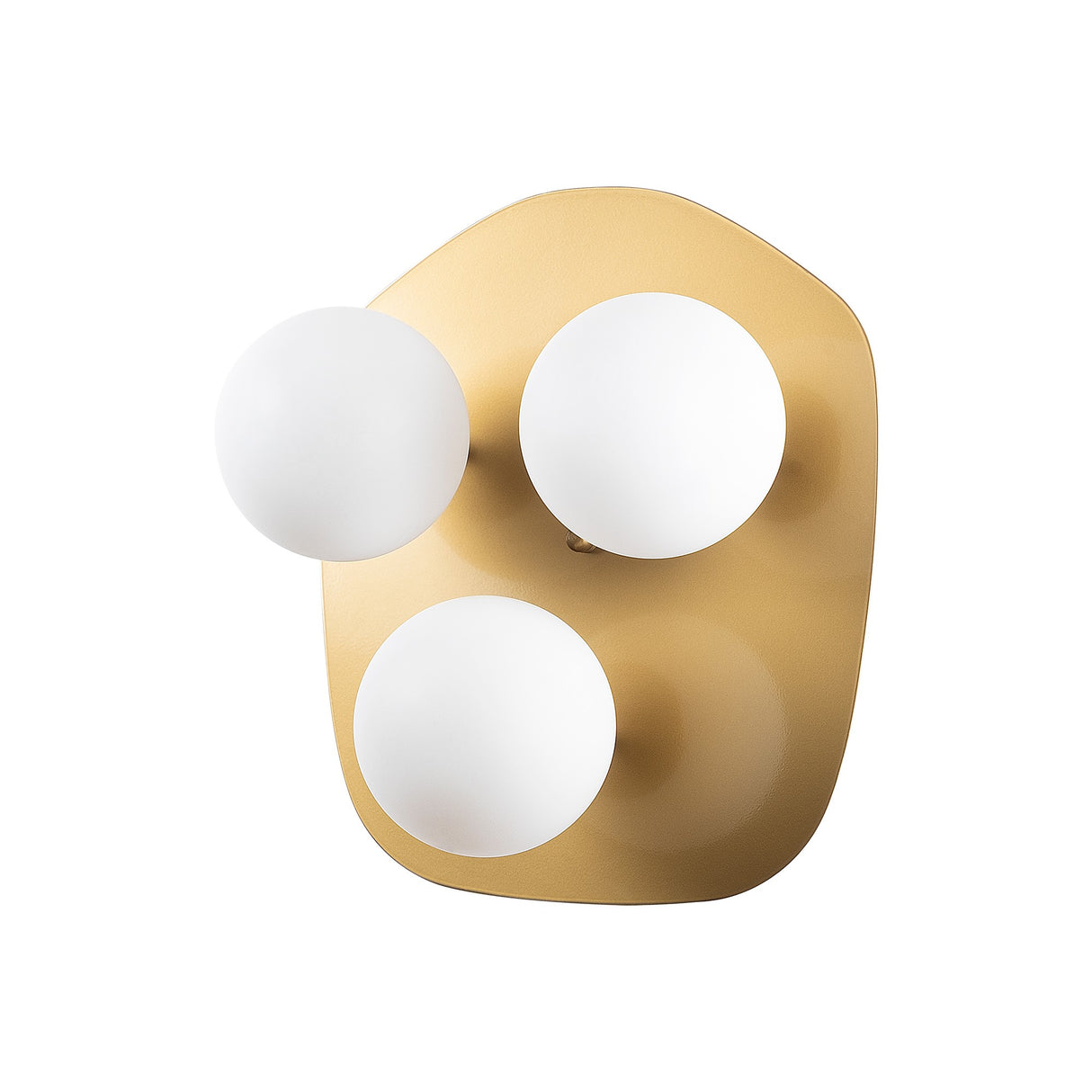 Wall lamp 3-light Gold Glass Axel