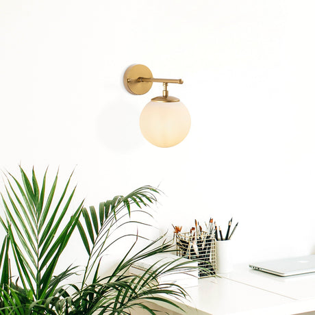 Wall lamp Gold Glass Obsidian