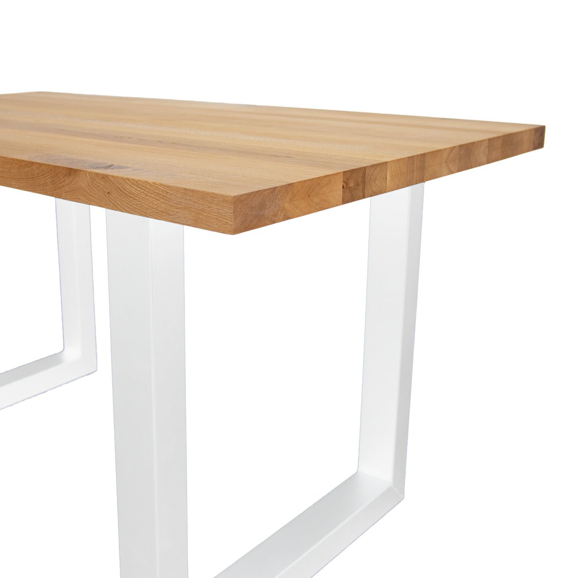 Dining Table Rover Oak U-leg White