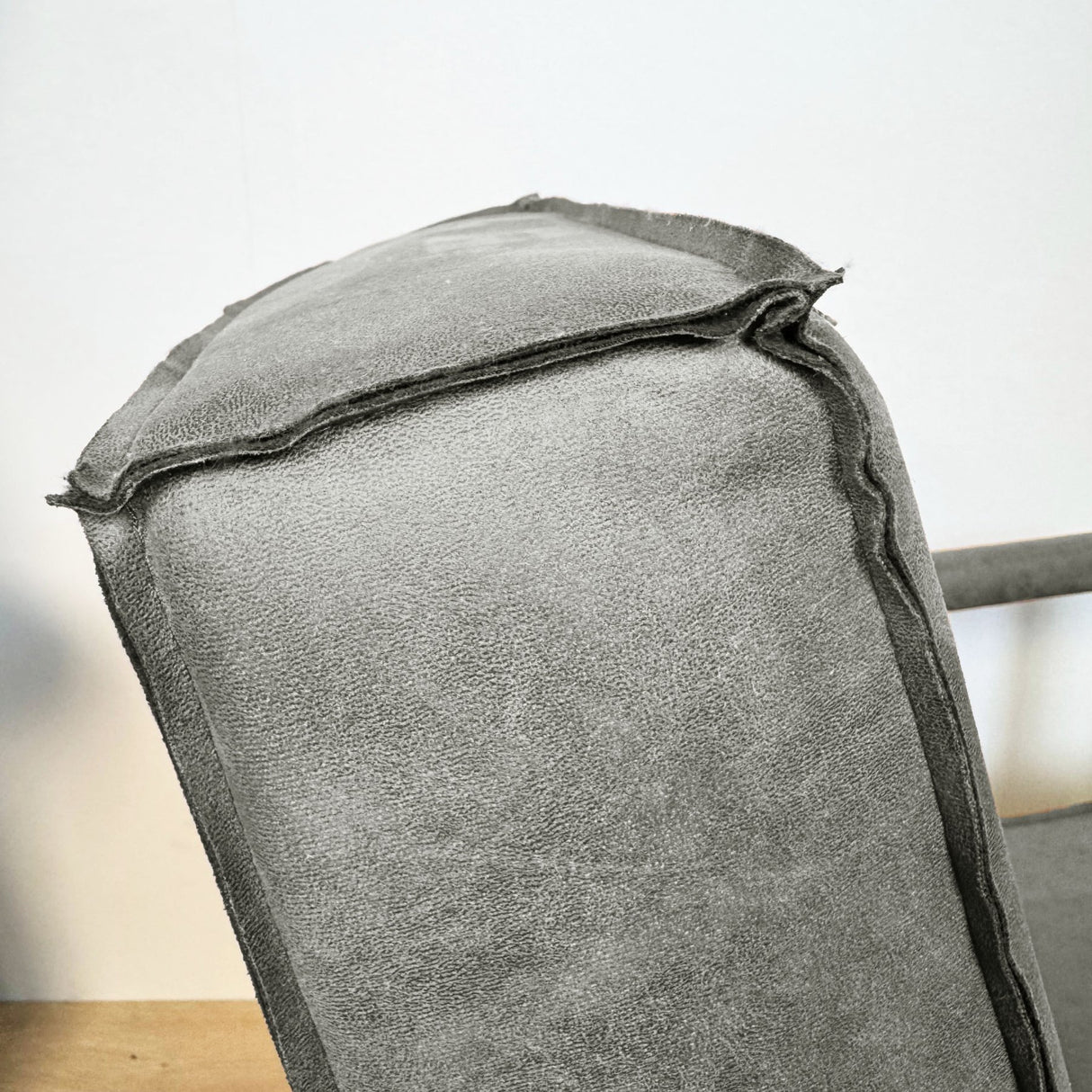 Tiger Industrial Leather Armchair Green