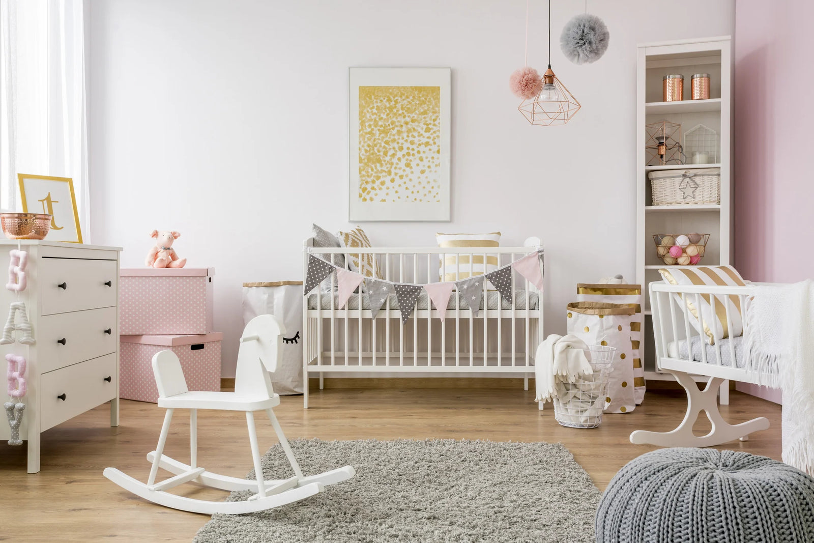 Waar let je op bij het inrichten van een babykamer?