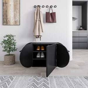 Black Shoe Cabinets