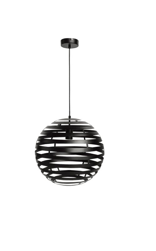 Shane Pendant Lamp Metal Black