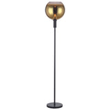 Floor lamp Nala 1-light glass gold