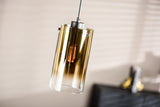 Celia Pendant Lamp Glass Gold