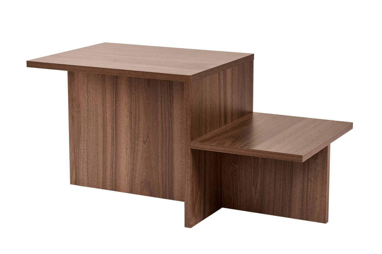 Coffee Table Walnut Melamine Eterna 