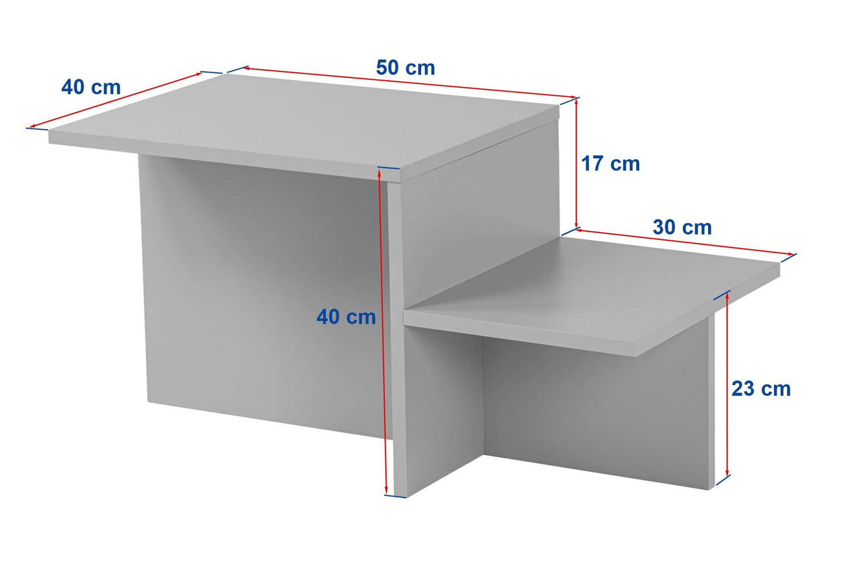 Coffee Table Walnut Melamine Eterna 