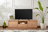 TV furniture VANGUARD Atlantic pine melamine 160x42x29.5 cm