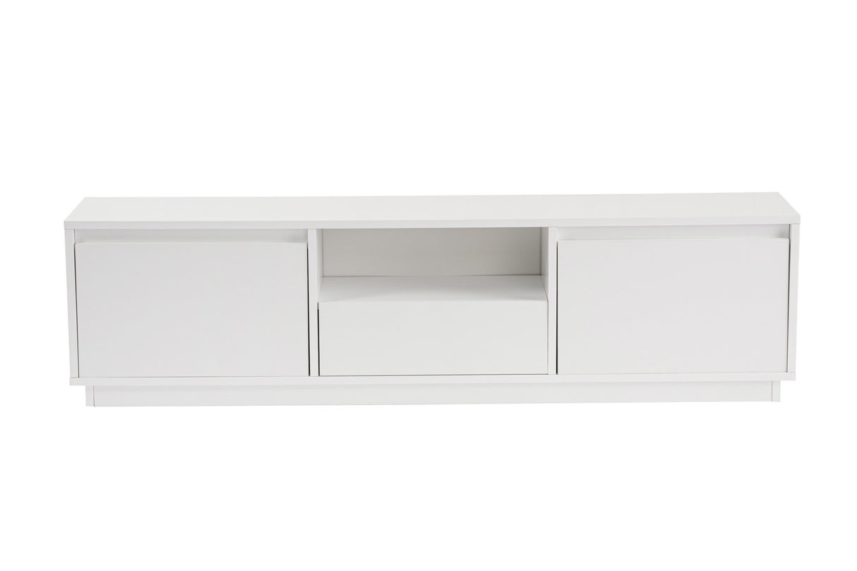 TV furniture VANGUARD Naturel White Melamine 160x42x29.5 cm