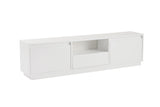 TV furniture VANGUARD Naturel White Melamine 160x42x29.5 cm